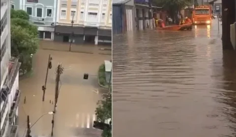 Fortes chuvas deixam quase 200 desalojados em Angra dos Reis (RJ)