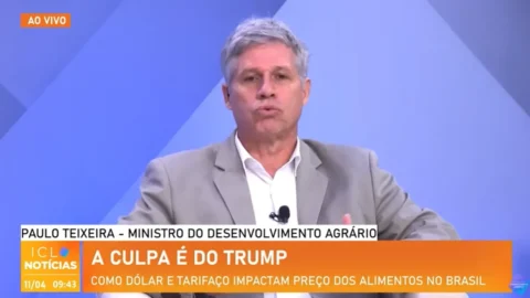 Ministro Paulo Teixeira cita ações do governo para conter alta dos alimentos ante tarifaço de Trump