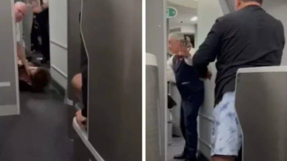 Confusão a bordo de avião para NY termina com dois expulsos de voo em Guarulhos