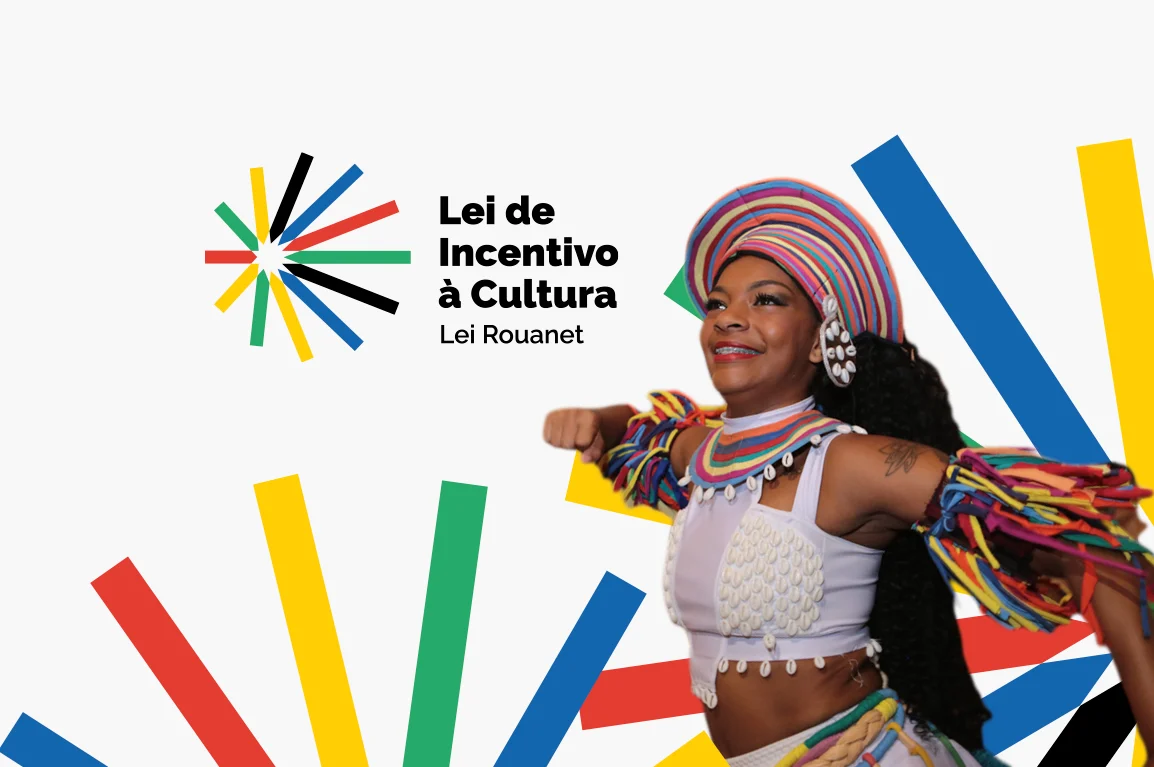 O Governo Federal lançou uma nova página da Lei Rouanet dentro do Ministério da Cultura e, com ela, sua nova identidade visual. Imagem: reprodução 