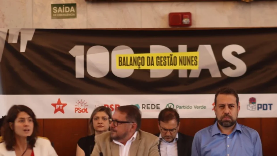 Com Boulos, oposição em SP faz balanço dos 100 primeiros dias da gestão Nunes