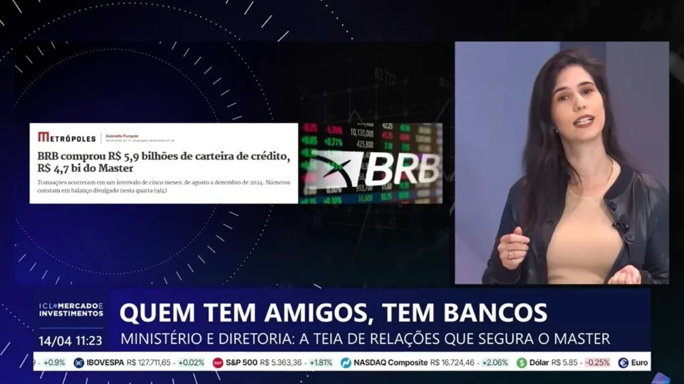 Venda do banco Master ao BRB movimenta ‘figurões’; economista do ICL explica imbróglio