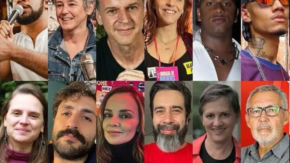Live reúne hoje personalidades em apoio a Glauber Braga, no 9º dia de greve de fome