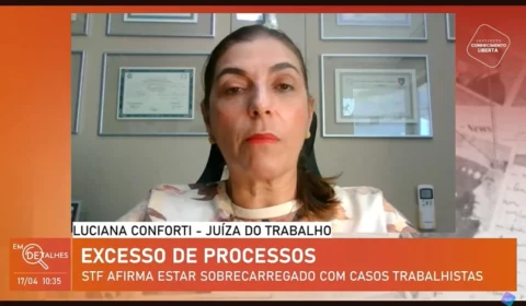 ‘Decisão de Gilmar Mendes pode impactar 459 mil ações’, diz juíza do trabalho Luciana Conforti