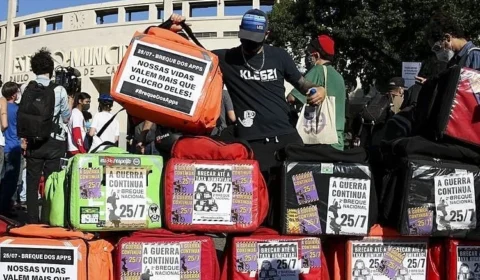 Breque dos apps: saiba como foi a greve nacional dos motoboys contra precarização do trabalho