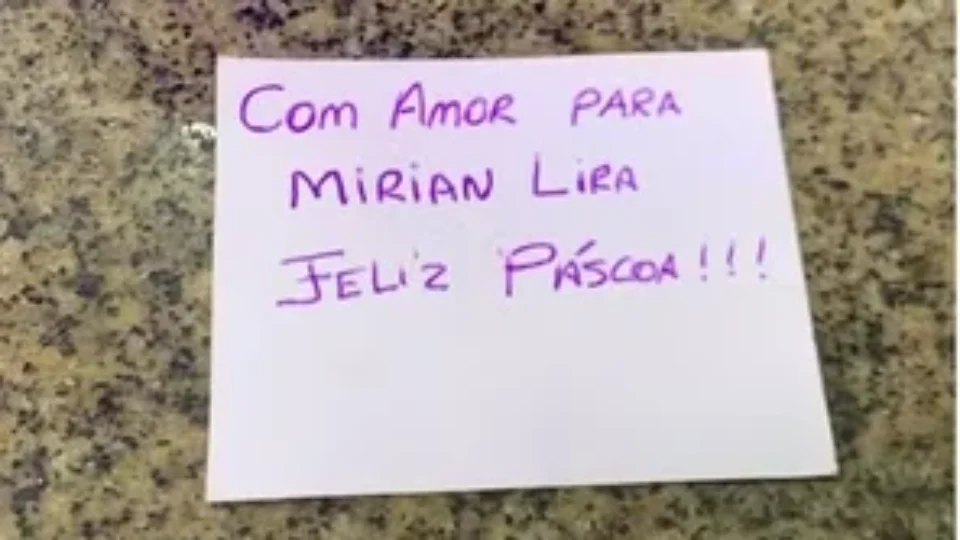 Suspeita de matar menino de 7 anos com ovo de páscoa envenenado usou disfarce em loja