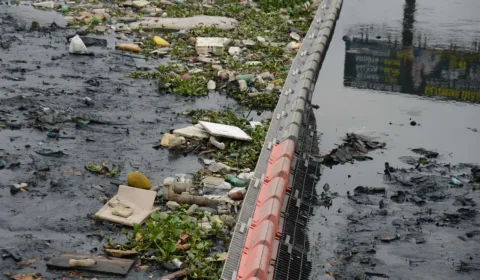 Baía de Guanabara recebe 3 milhões de litros de chorume por dia