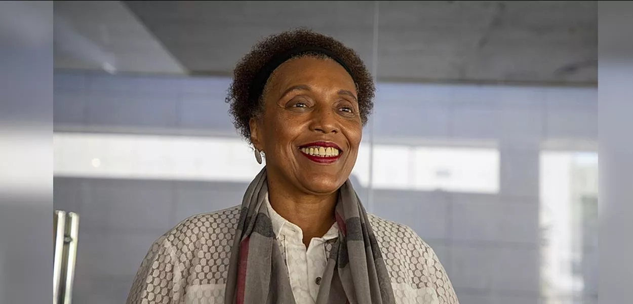 Vera Lúcia Santana Araújo (Foto: Marcelo Cruz/Brasil de Fato) denuncia racismo
