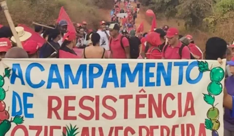 Cerca de 6 mil militantes do MST ocupam trecho de ferrovia da Vale no Pará
