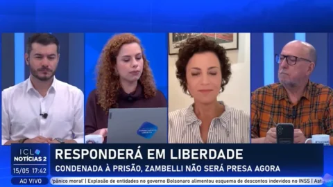 Zambelli é condenada a 10 anos de prisão, inegibilidade e multa, mas não deve ser presa agora
