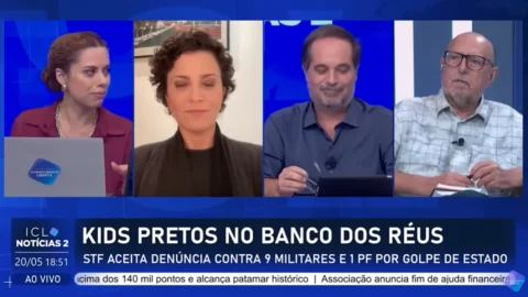 Momento descontração: Ministro Alexandre de Moraes lê ofensas a si mesmo nas mensagens dos golpistas