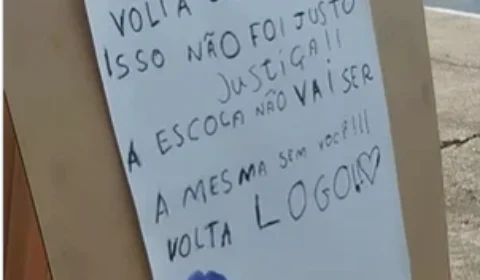 Alunos e pais fazem hoje ato em defesa de diretor de escola afastado por Nunes