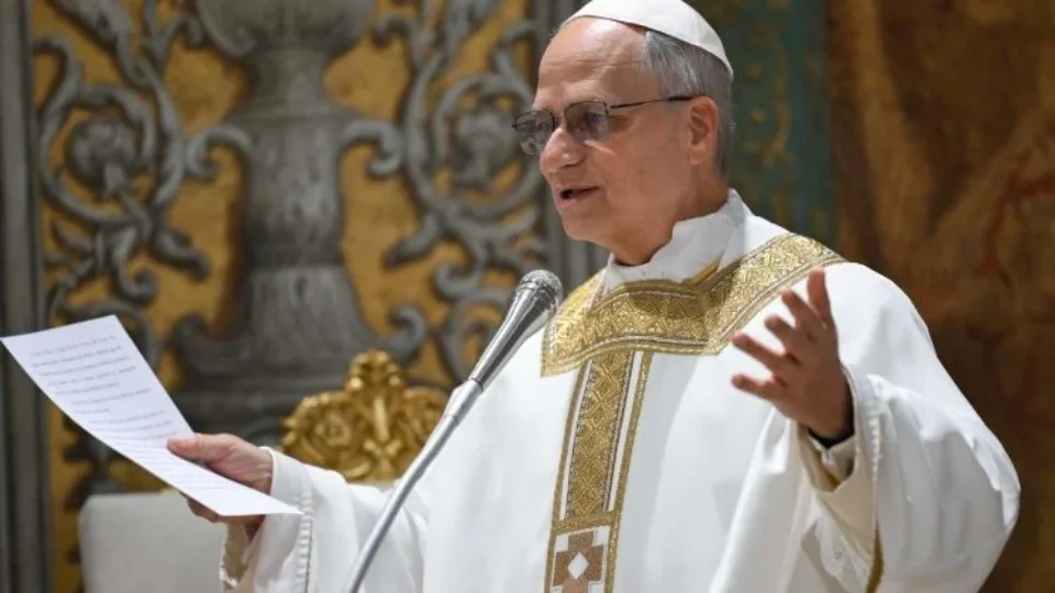 Papa Leão XIV diz que Igreja deve continuar ‘esforço missionário’ em 1ª missa
