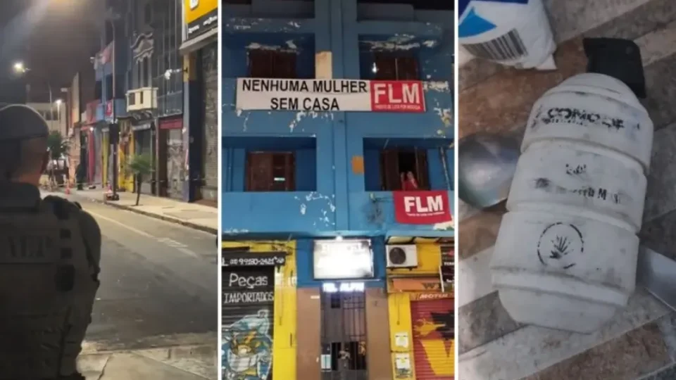 ‘Foram milicianos’: ocupação em SP sofre ataque com granada restrita a forças oficiais