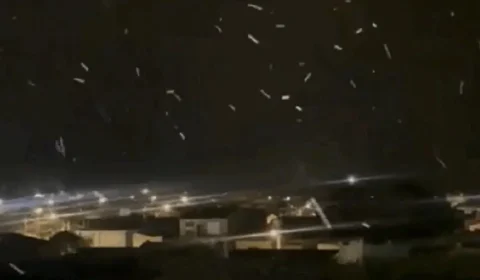 Cidade do RS tem neve, suspende aulas e distribui sopão a moradores