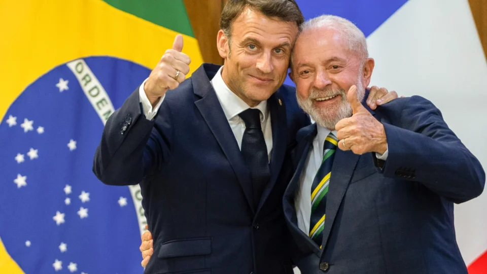 ‘Abra o coração’, diz Lula a Macron sobre acordo Mercosul-União Europeia
