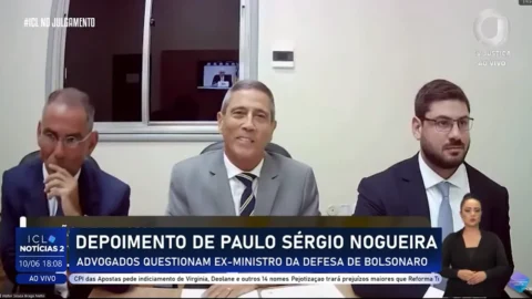 Da cadeia, Braga Neto tenta fazer piada por estar preso e Xandão retruca: “Eu sei. Eu que decretei”.