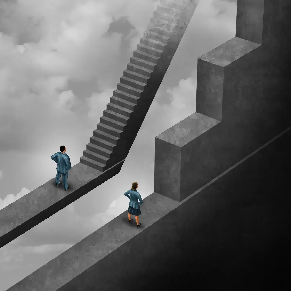 Por mais sedutor que possa parecer, acreditar que o esforço individual determina todas as possibilidades de sucesso ignora a complexidade da sociedade. Foto: Shutterstock