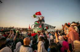 Brasileiros participam de Marcha Global para Gaza, com mais de 10 mil pessoas
