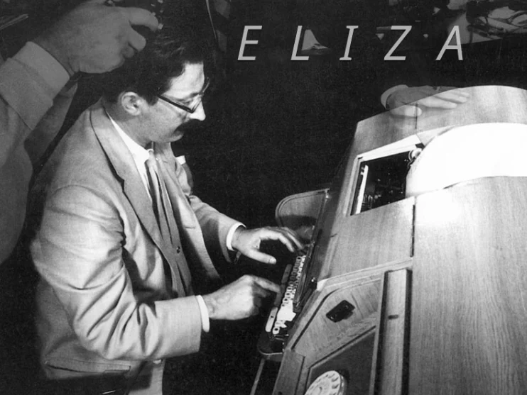 Joseph Weizenbaum Na foto, Joseph Weizenbaum, o criador do programa ELIZA, em 1966. Imagem: Reprodução