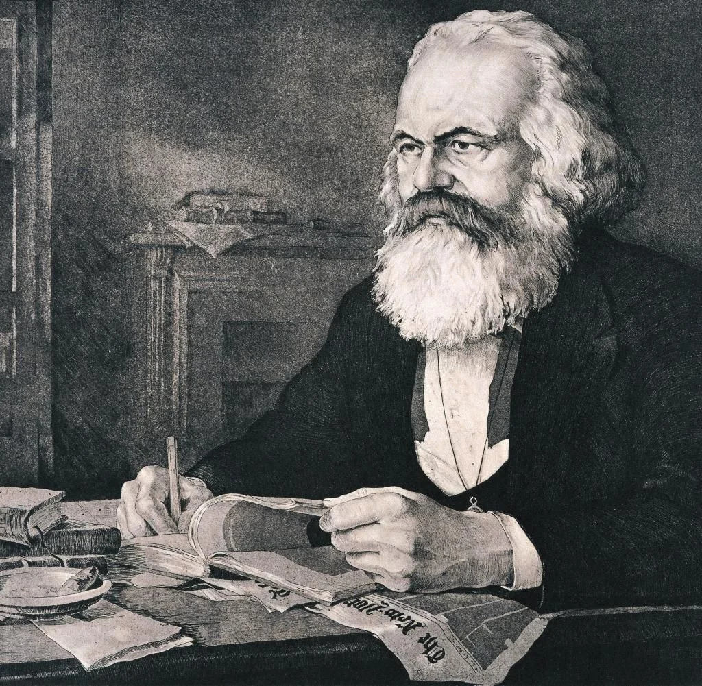 Para Marx, o tempo de trabalho é a medida do valor das mercadorias. Imagem: divulgação