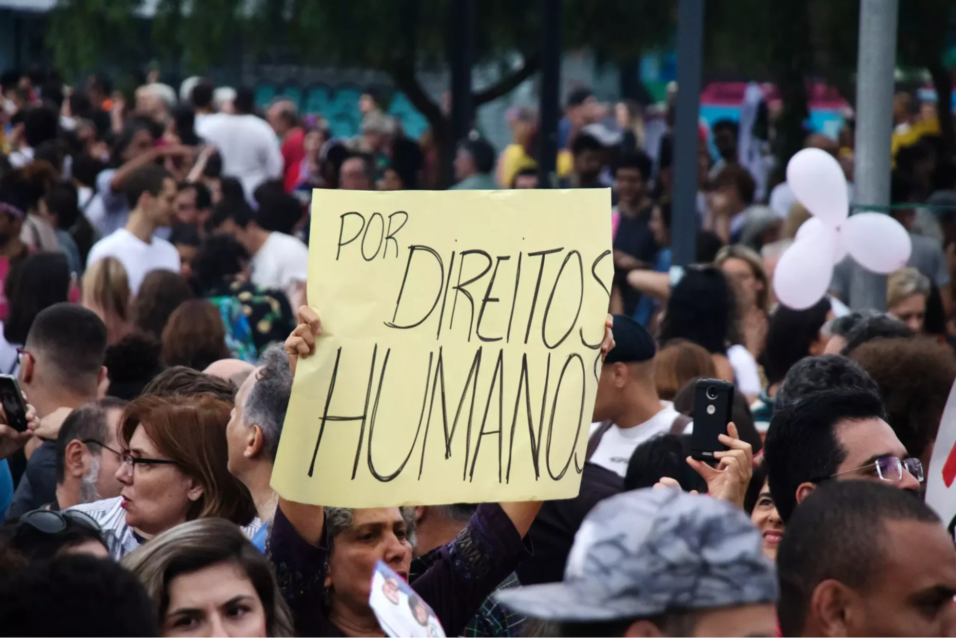 Manifestação progressista O progressismo assume diferentes formas e bandeiras, mas tem na luta por direitos e na defesa da democracia um eixo comum. Foto: reprodução