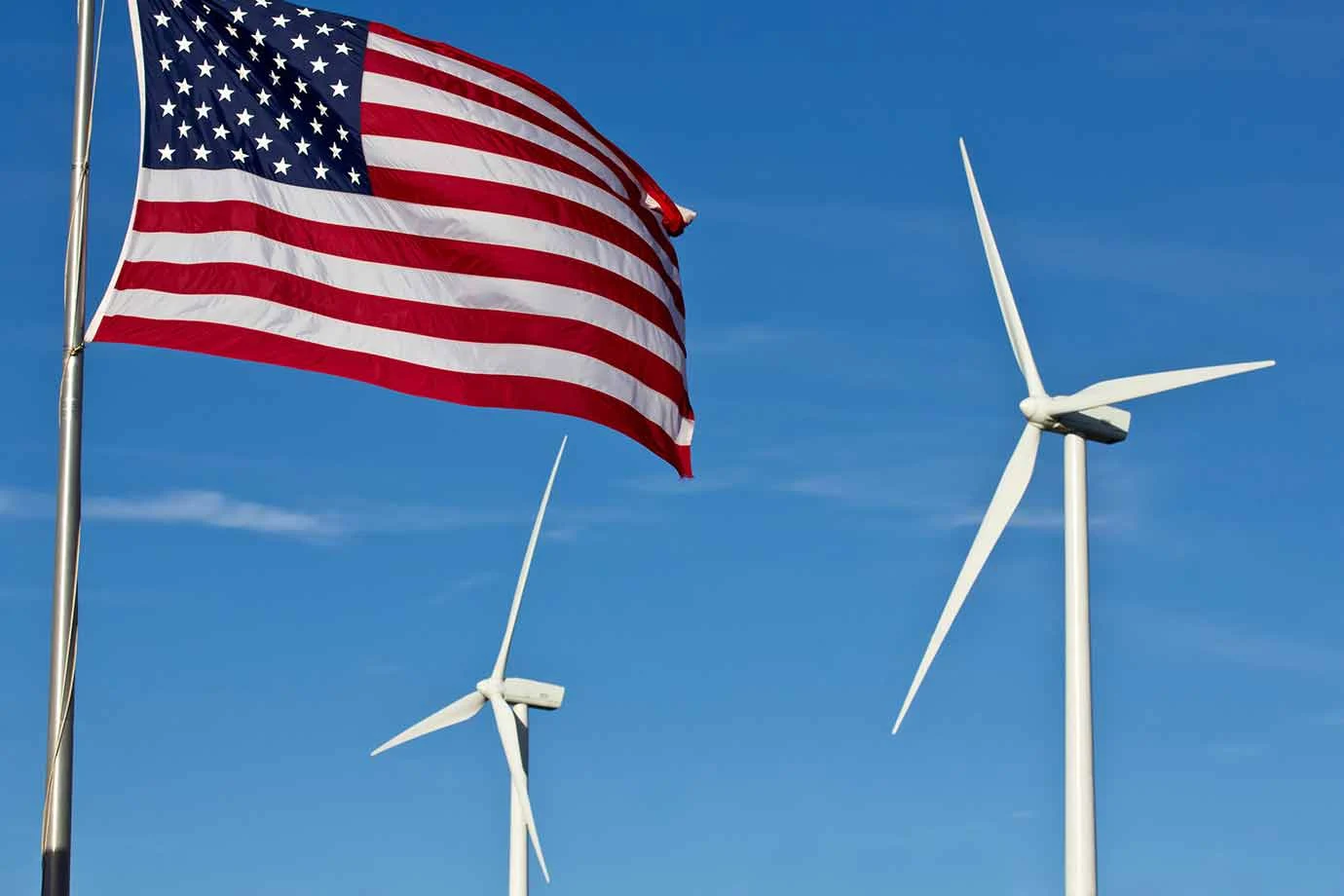 Os Estados Unidos contam com a Coastal Virginia Offshore Wind (CVOW), o maior parque eólico offshore do país. Imagem: divulgação