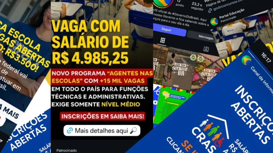 Aumento do uso de marcas federais em golpes preocupa governo e plataformas lucram com crimes