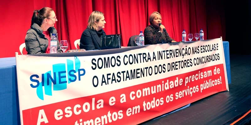 escolas afastamento diretores são paulo