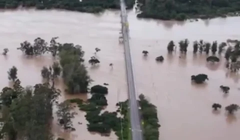 Enchente do centro do Rio Grande do Sul já é considerada uma das maiores da história