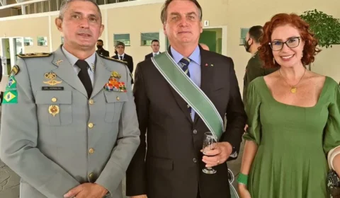 Coronel PM marido de Zambelli deixou cargo por ‘doença de parente’ há duas semanas