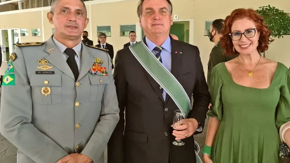 Coronel PM marido de Zambelli deixou cargo por ‘doença de parente’ há duas semanas