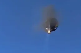 Senti cheiro de queimado 3 minutos após decolagem, diz piloto de balão que caiu em SC
