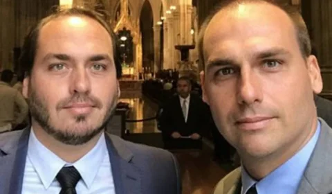 Filipe Martins convoca Carlos e Eduardo Bolsonaro como testemunhas
