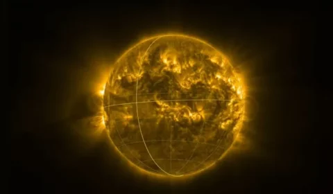 Imagens inéditas do polo sul do Sol podem desvendar segredos de suas tempestades