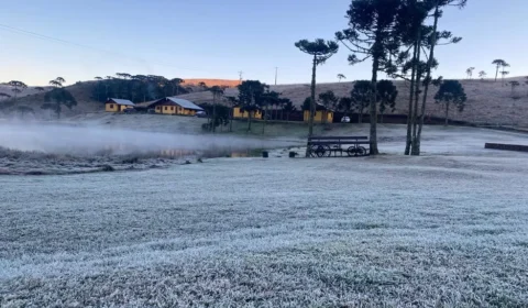 Chuva atinge parte do Brasil e Sul tem previsão de geada nesta segunda-feira