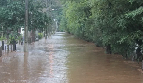 RS volta a sofrer com chuvas fortes nesta quarta-feira (18)