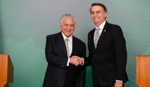 Bolsonaro se preparou para interrogatório do STF na casa de Temer