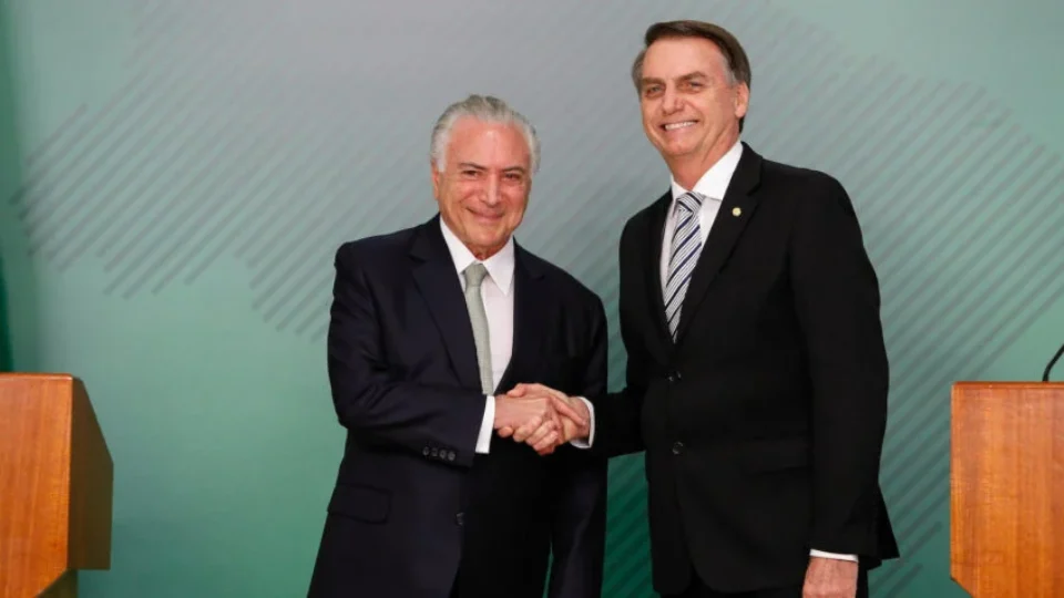 Bolsonaro se preparou para interrogatório do STF na casa de Temer