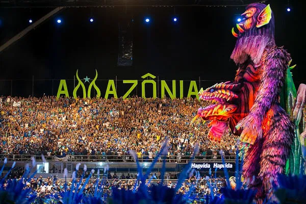 A Amazônia é a grande protagonista no Festival de Parintins. Foto: Wikimedia Commons