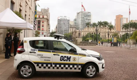 GCMs são flagrados arrastando e agredindo homem com cassetete em São Paulo
