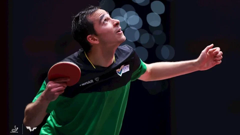 Hugo Calderano não poderá disputar campeonato de tênis de mesa nos EUA