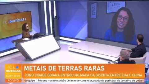 Isabel Seta relata caso da cidade goiana que produz minerais fundamentais para transição energética