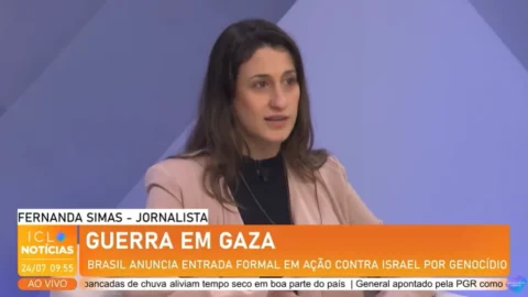 A jornalista Fernanda Simas analisa a reposta internacional diante do genoc1dio em Gaza