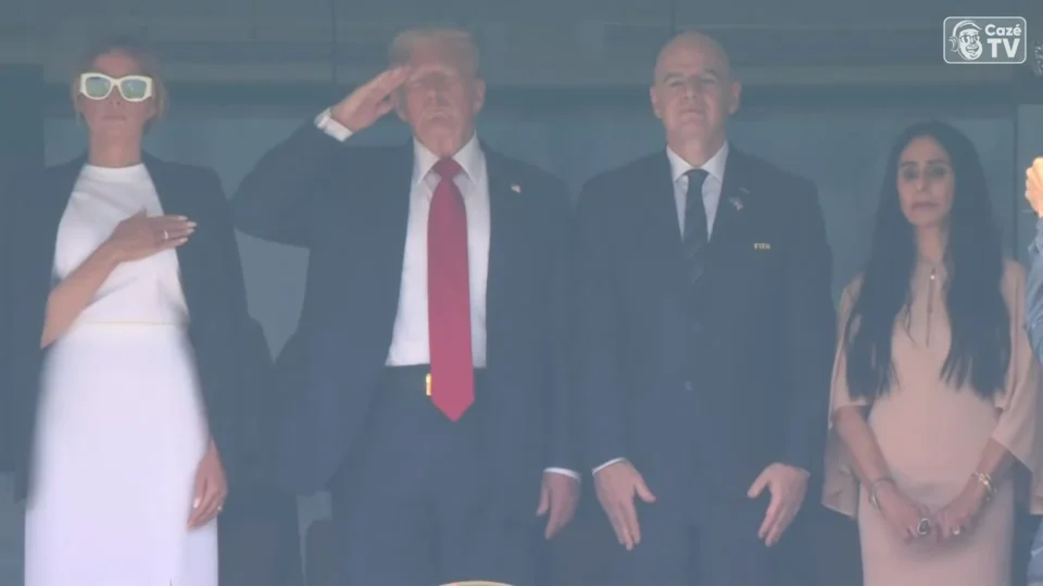 Trump é vaiado pelo público na final do Mundial de Clubes, nos EUA