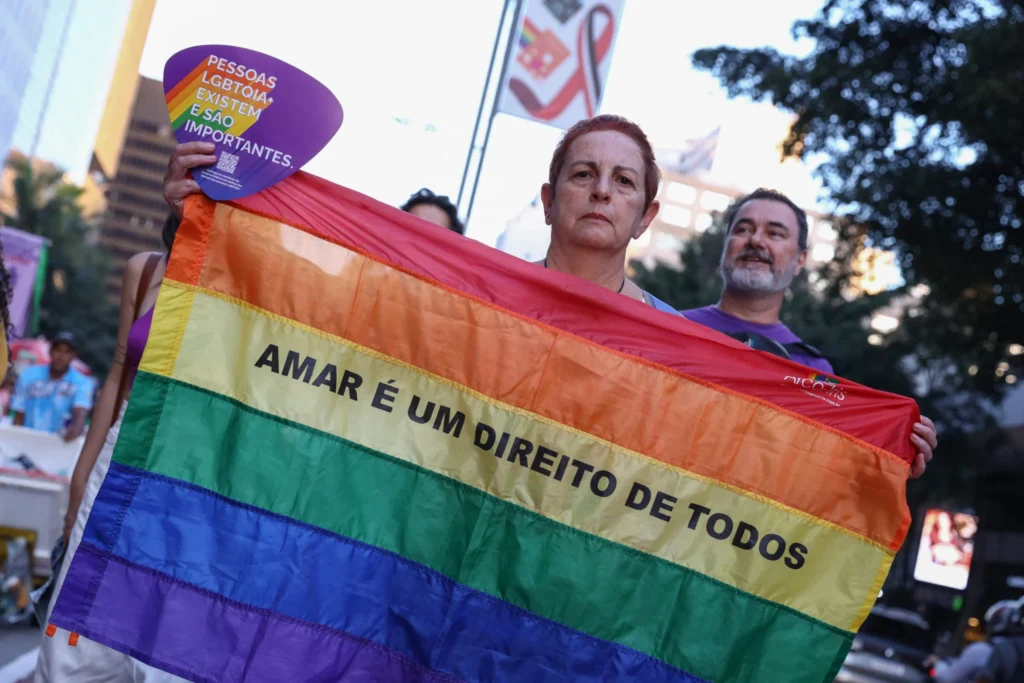 Segundo dados do Grupo Gay da Bahia, a cada 29 horas uma pessoa LGBTQIA+ é morta de forma violenta no país. Crédito: Brazil Photo Press