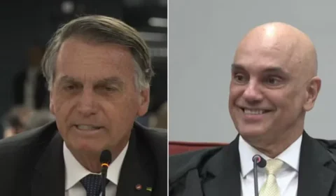 Bolsonaro vai a culto de tornozeleira e chora com pregação de Michelle
