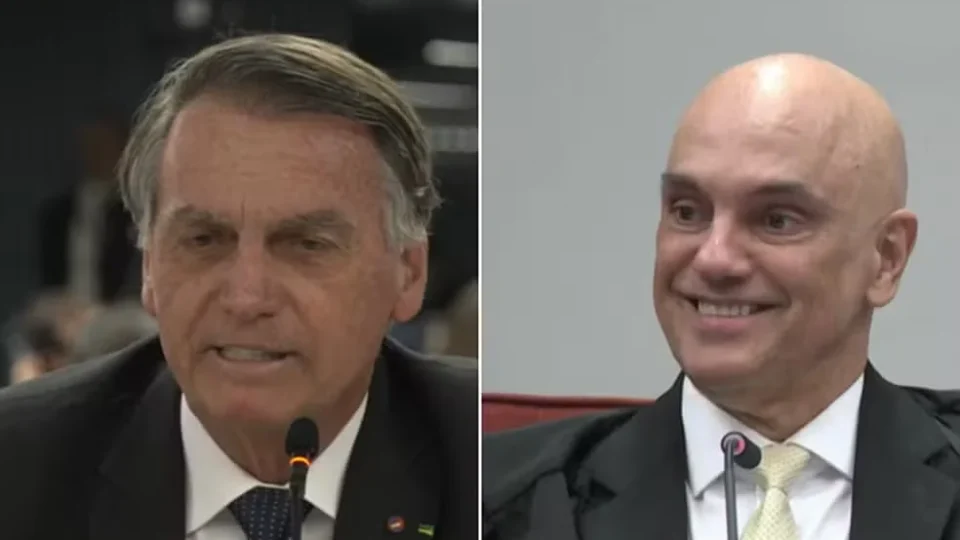 Bolsonaro vai a culto de tornozeleira e chora com pregação de Michelle