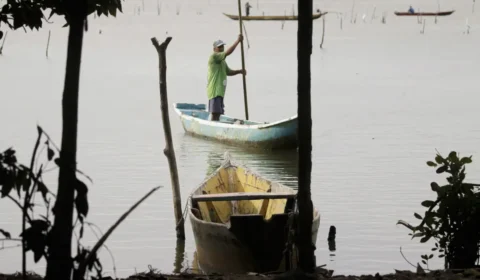 Mobilização de pescadores protesta contra PL da Devastação: ‘Sem território não tem vida’