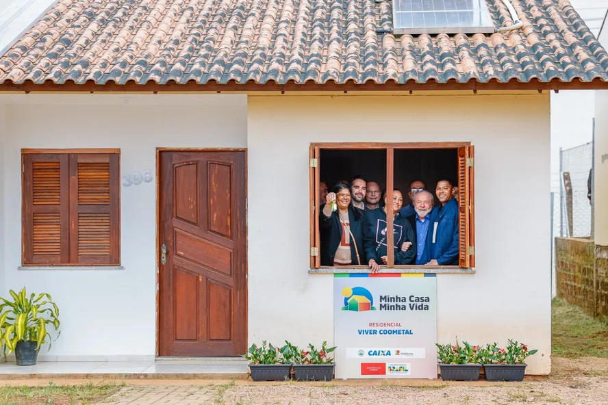 De acordo com relatório da CBIC, o Minha Casa Minha Vida foi o principal responsável pelo crescimento do mercado imobiliário no primeiro trimestre de 2025. Imagem: Governo Federal 